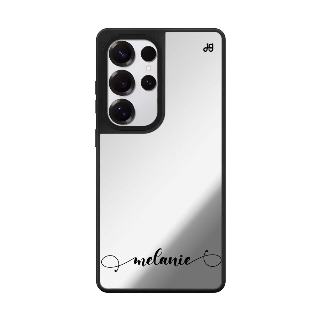 Custom Custom 3 Samsung Galaxy S25 S24 S23 Ultra mirror case, front view