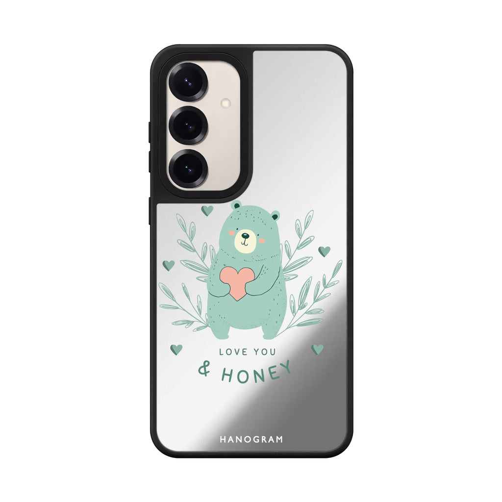 Honey Bear Samsung Galaxy mirror case front view