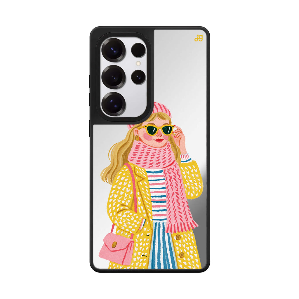 Cold Days Bright Layers Samsung Galaxy Mirror Case - image 1