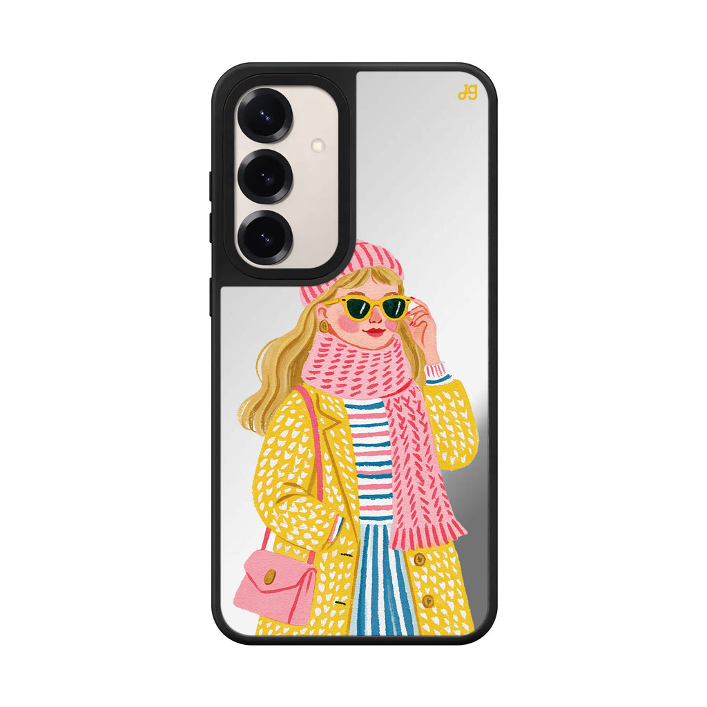 Cold Days Bright Layers Samsung Galaxy Mirror Case - product image 1