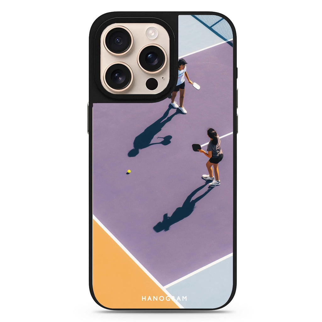 Court Play sleek reflective design iPhone 16/15/14 Pro Max & Pro mirror case