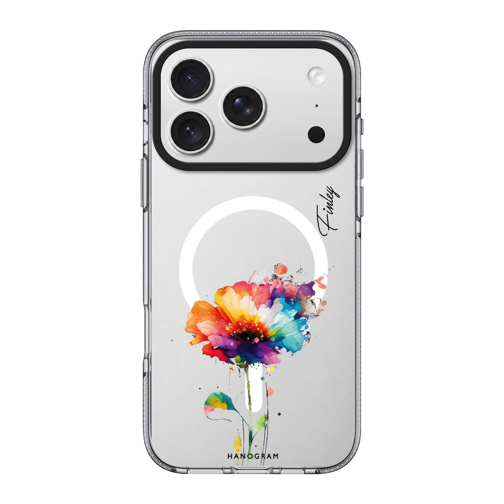 A Beautiful Watercolour Flower Ultra Clear Case