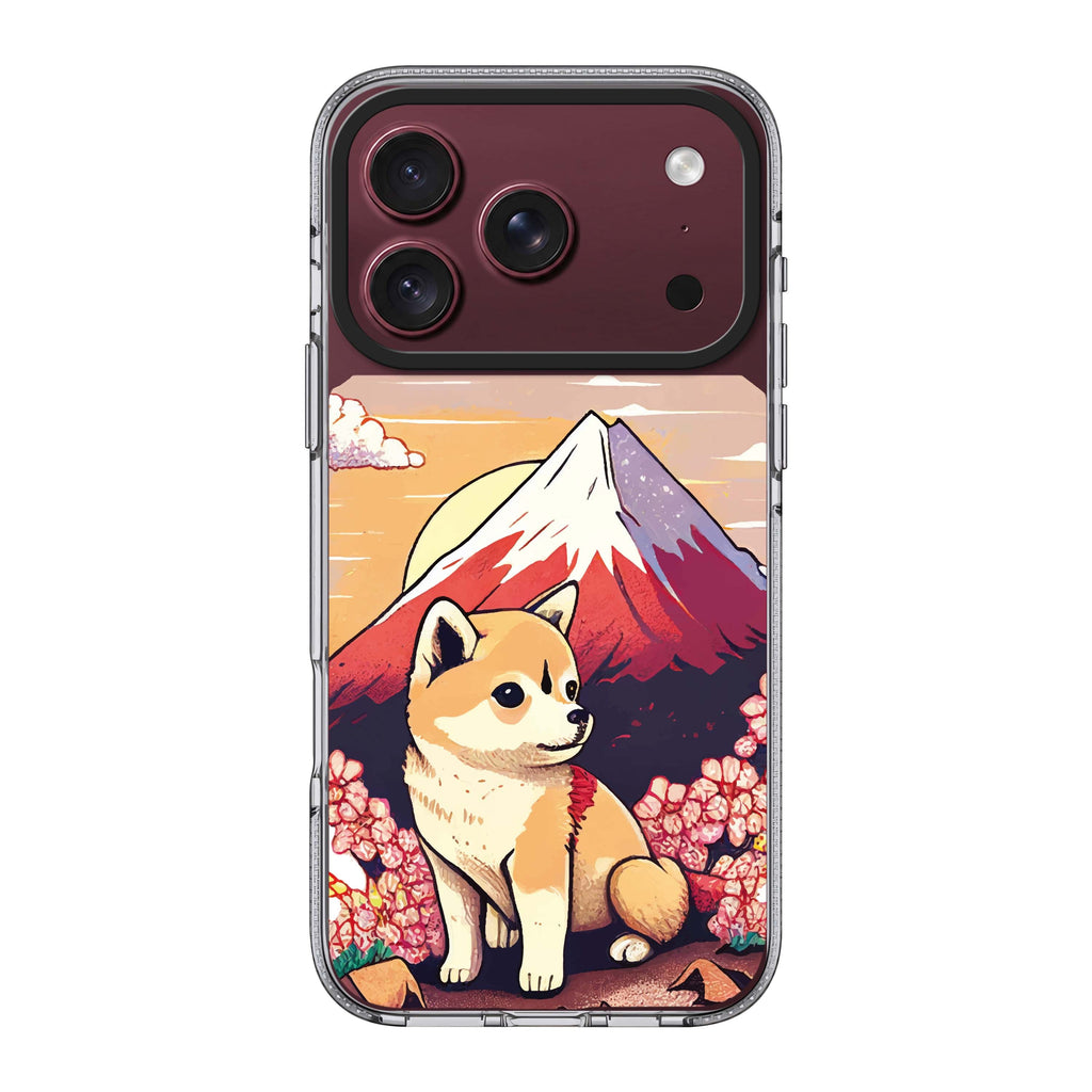 Shiba Inu & Fuji Mountain Ultra Clear Case
