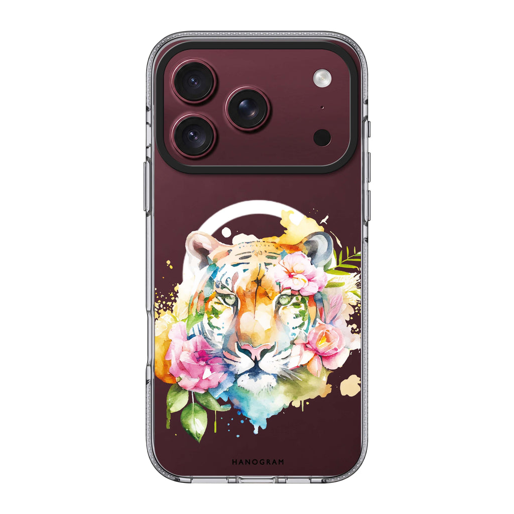 Floral Tiger Ultra Clear Case