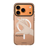 Right Hand heart personalized name heart romantic Valentine iPhone 17 Pro Max ultra clear case
