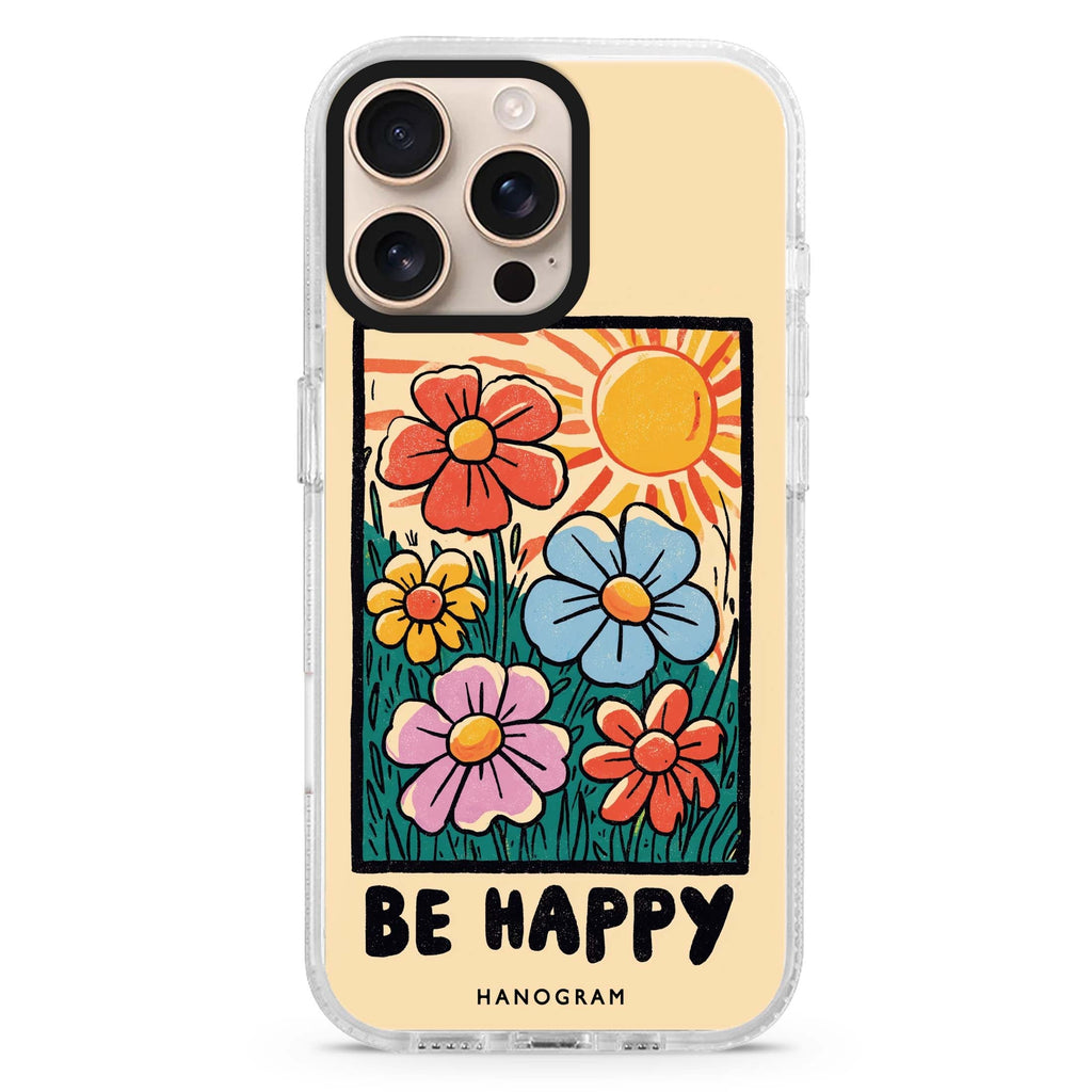 Happy Garden Magsafe Compatible Ultra Clear Case