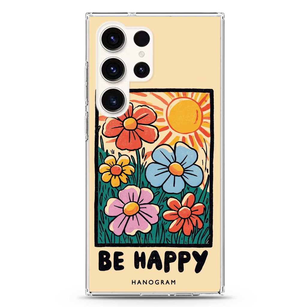 Happy Garden Samsung Galaxy Ultra Clear Case