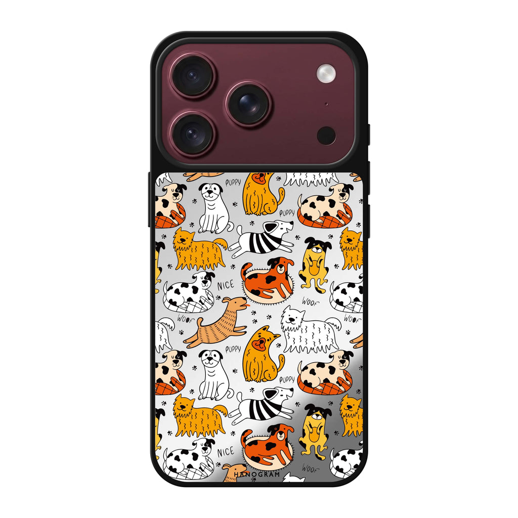 Furry Friends animal iPhone 18 Pro Max mirror case