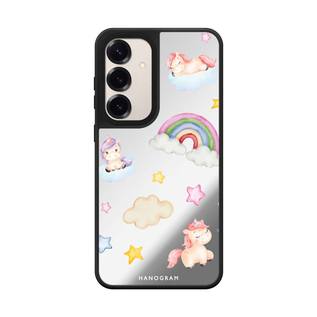 Magic Mane Marvels Samsung Galaxy mirror case front view