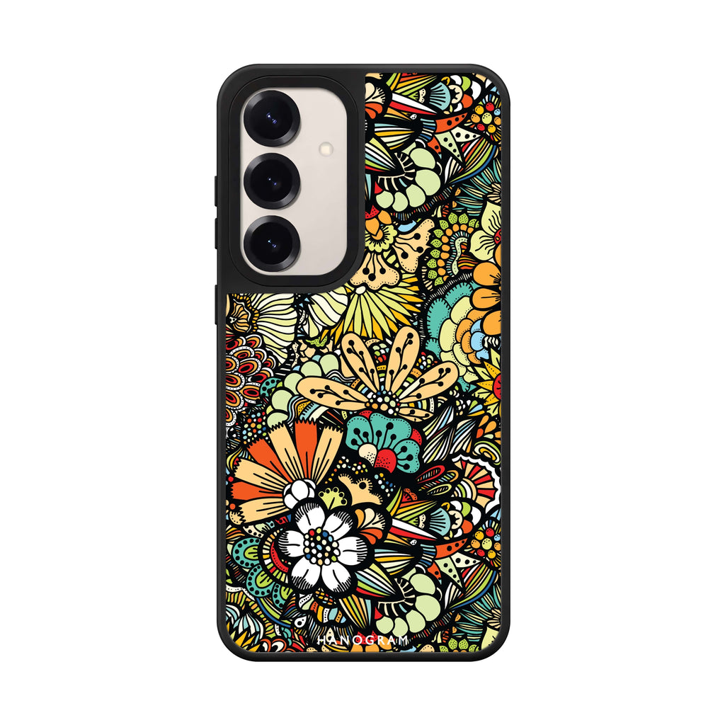 Blooming Harmony Samsung Galaxy mirror case front view
