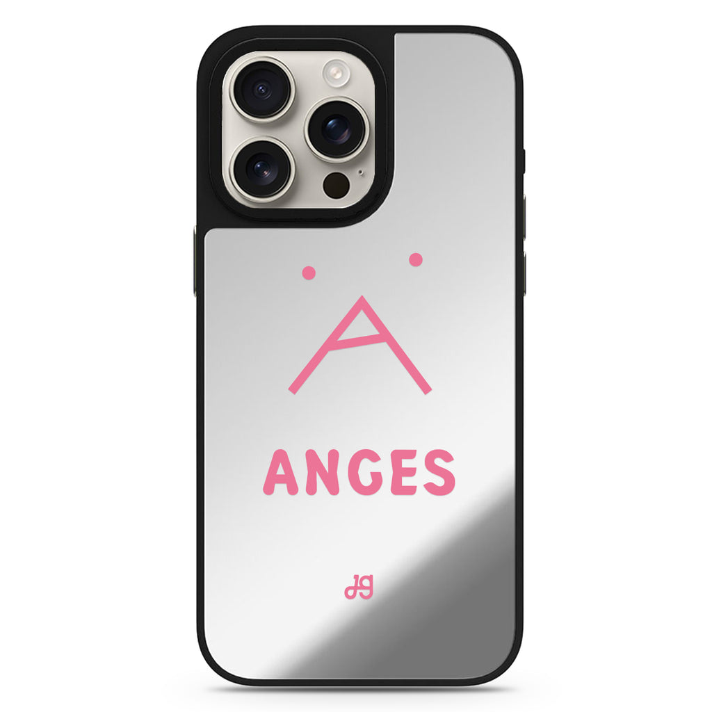 Visage Monogram sleek reflective design iPhone 16/15/14 Pro Max & Pro mirror case