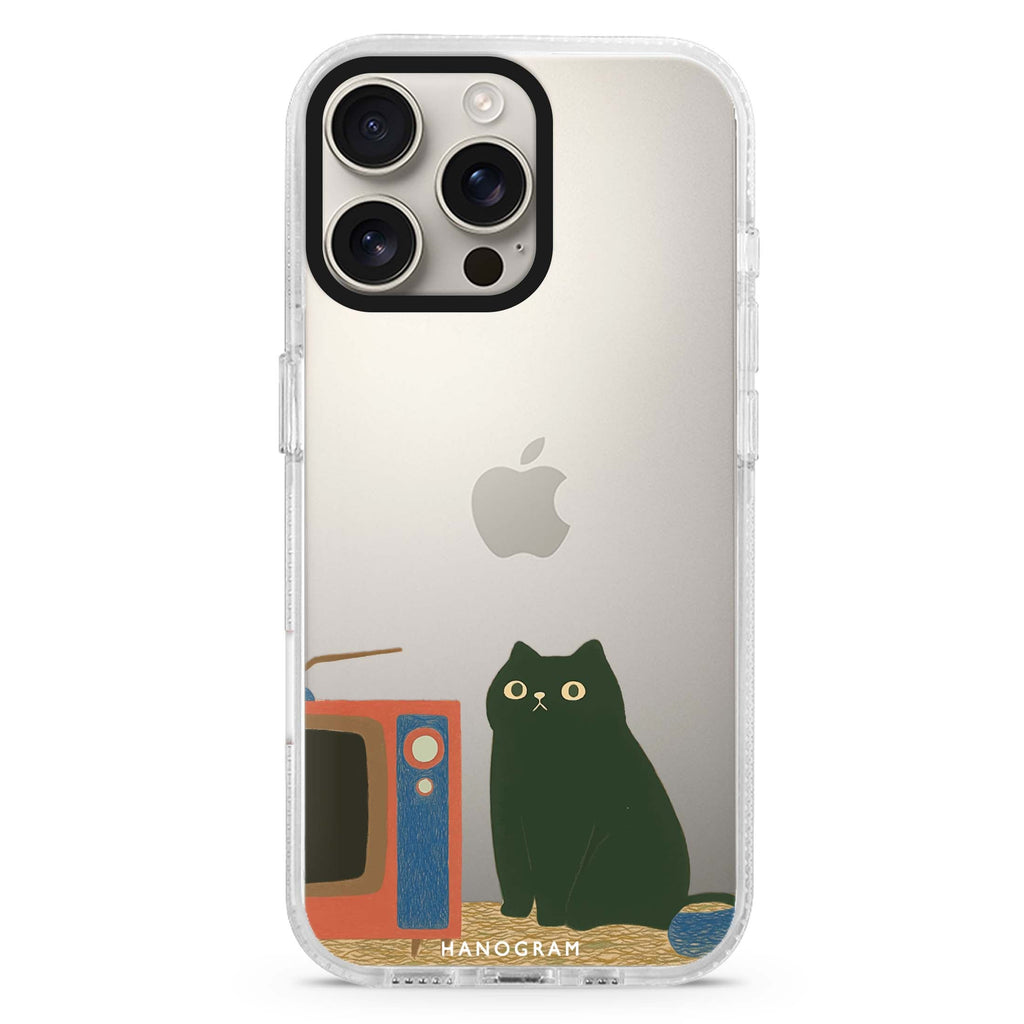 Lazy Screen Time iPhone Ultra Clear Case