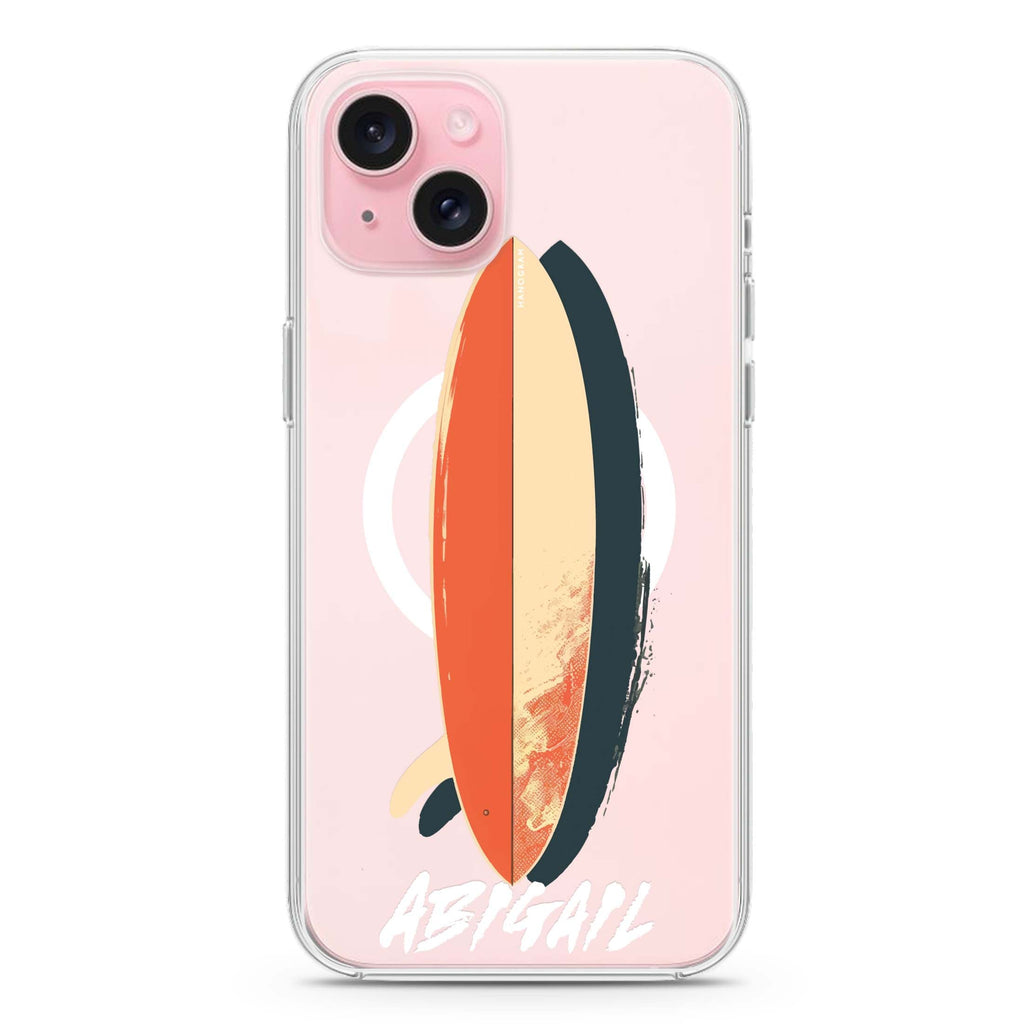 Wave Rider iPhone 15 Plus MagSafe Compatible Ultra Clear Case