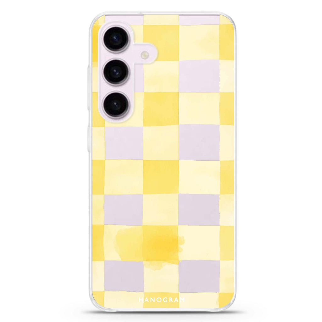 Lemon Checks Samsung Galaxy Ultra Clear Case