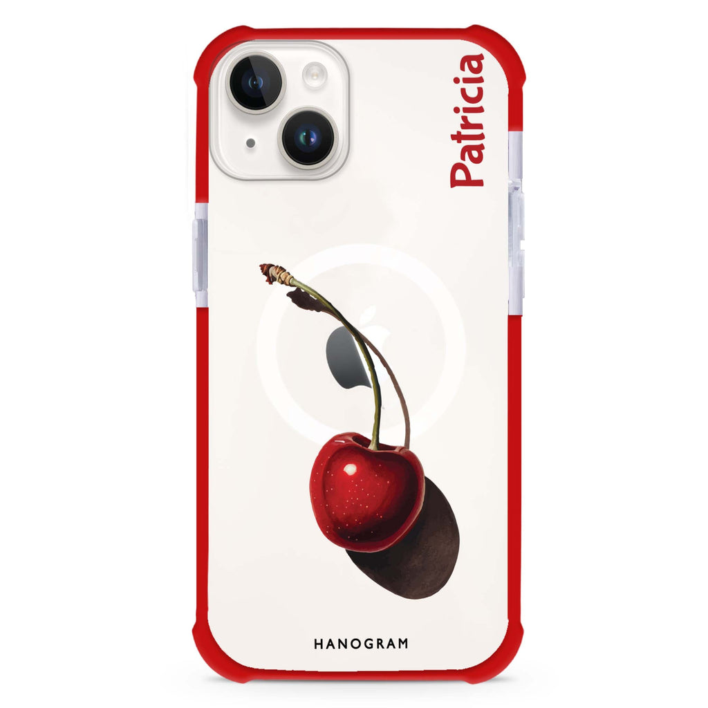 Ruby Rhapsody iPhone 15 Plus MagSafe Compatible Ultra Shockproof Case