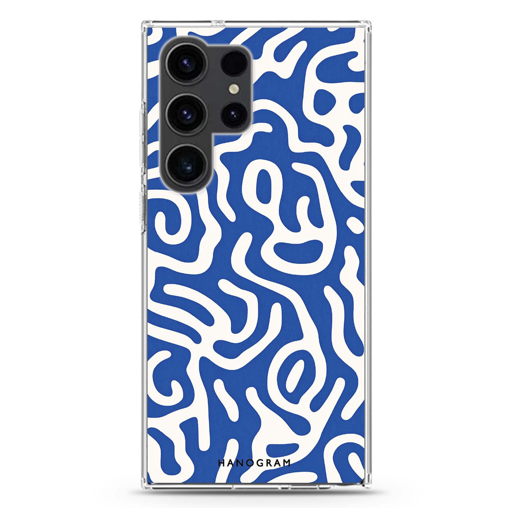 Coastal Curves Samsung Galaxy S26/S25/S24/S23/S22 Ultra ultra clear case, transparent design, main view