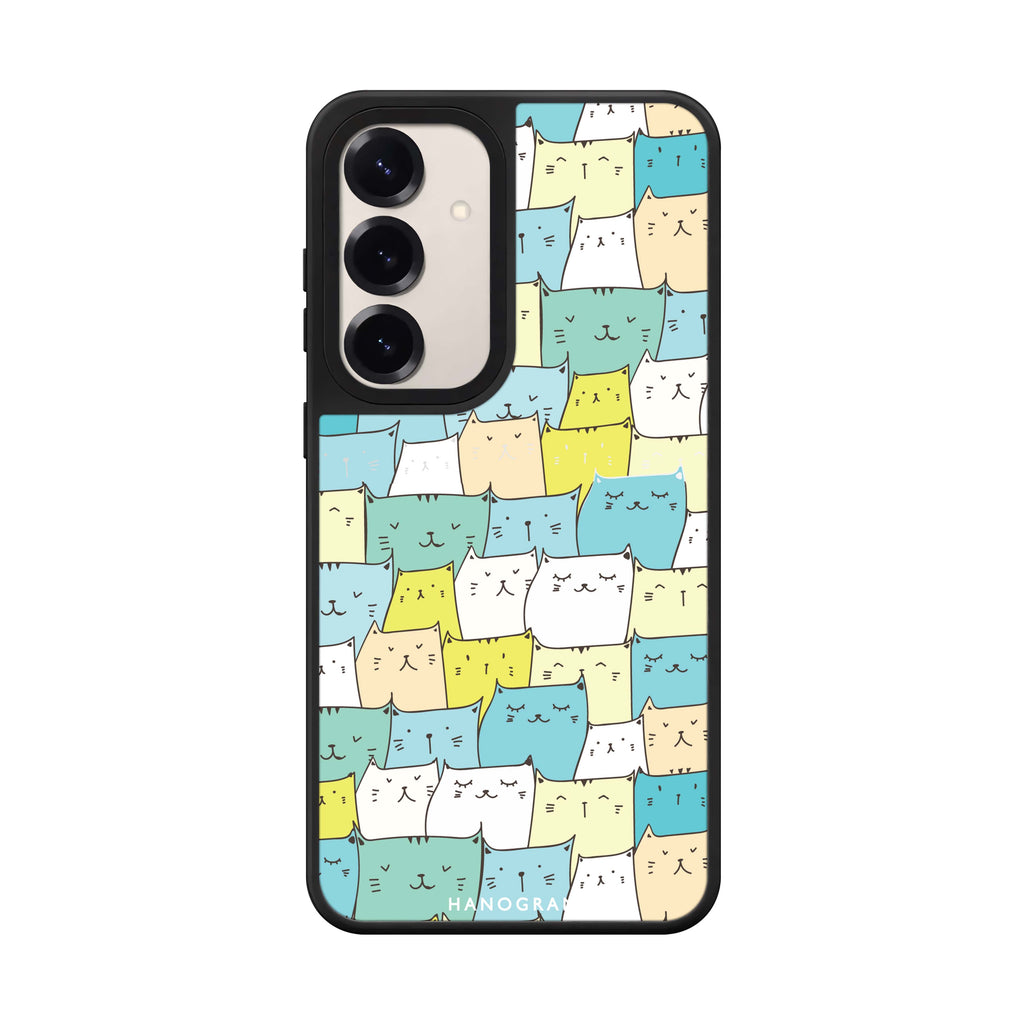 Kitty Chirps Samsung Galaxy mirror case front view