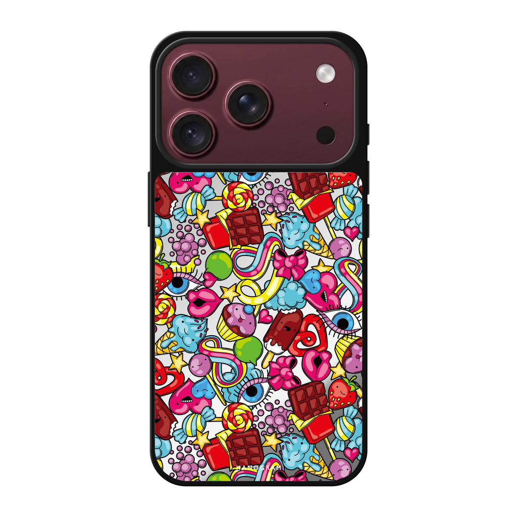 Doodle Delights doodle iPhone 18 Pro Max mirror case