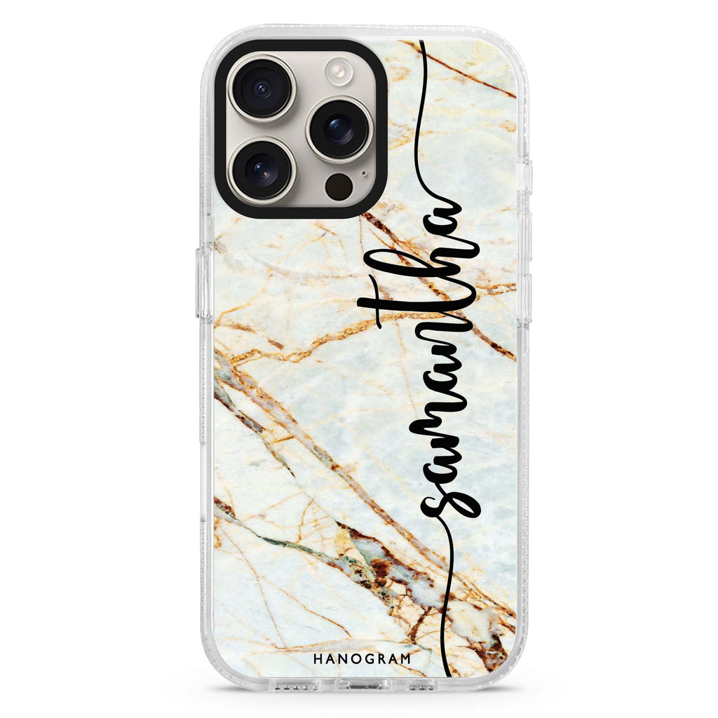 Marble Edition III iPhone 16 Pro & 16 Pro Max Case - Personalized and Stylish Protection