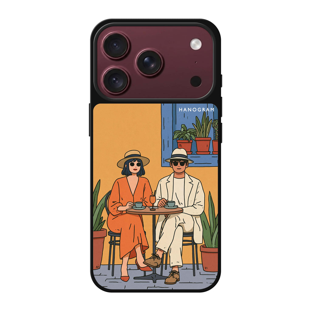 Espresso for Two iPhone 18 Pro Max Mirror Case - design view 1