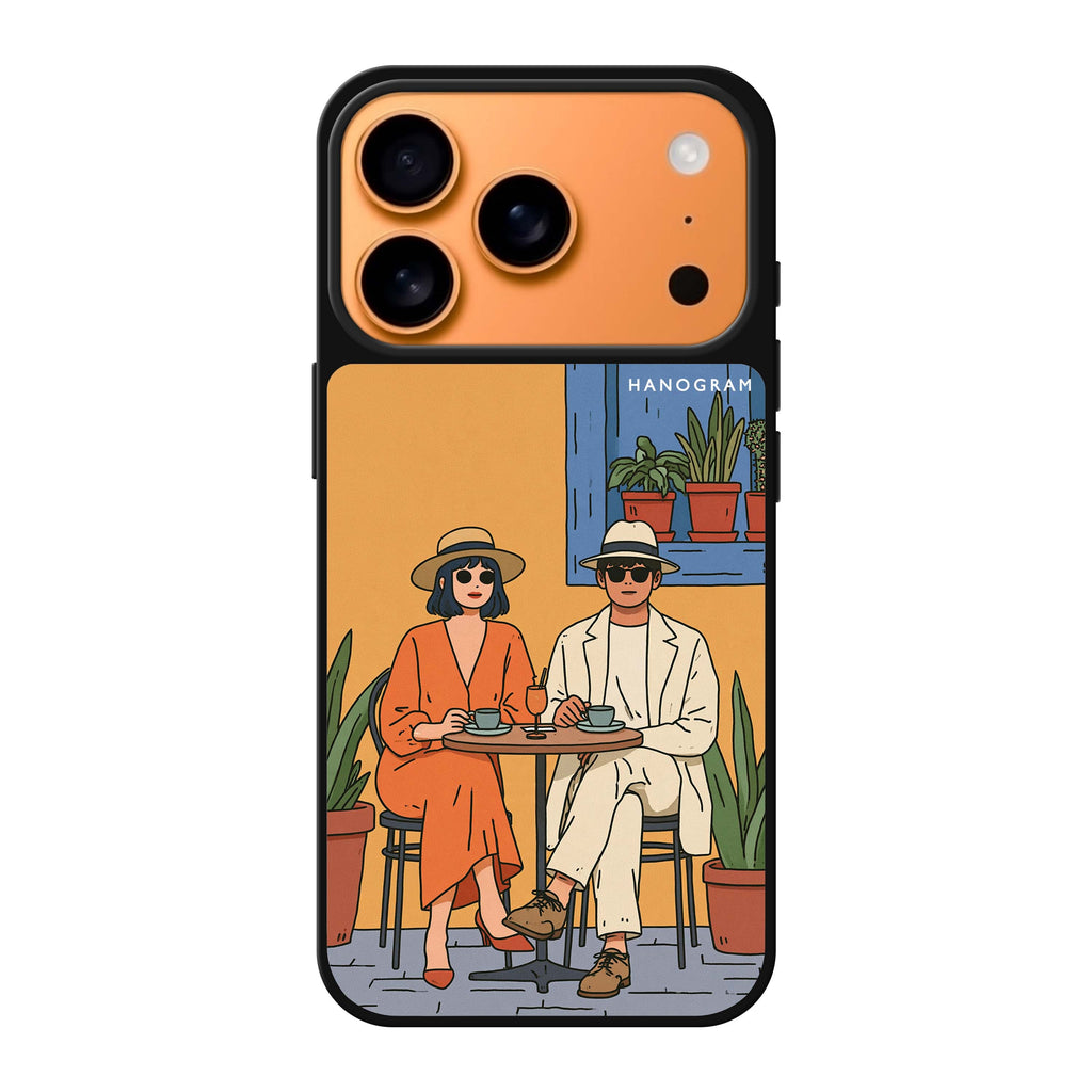 Espresso for Two iPhone 17 Pro Max Mirror Case - design view 1