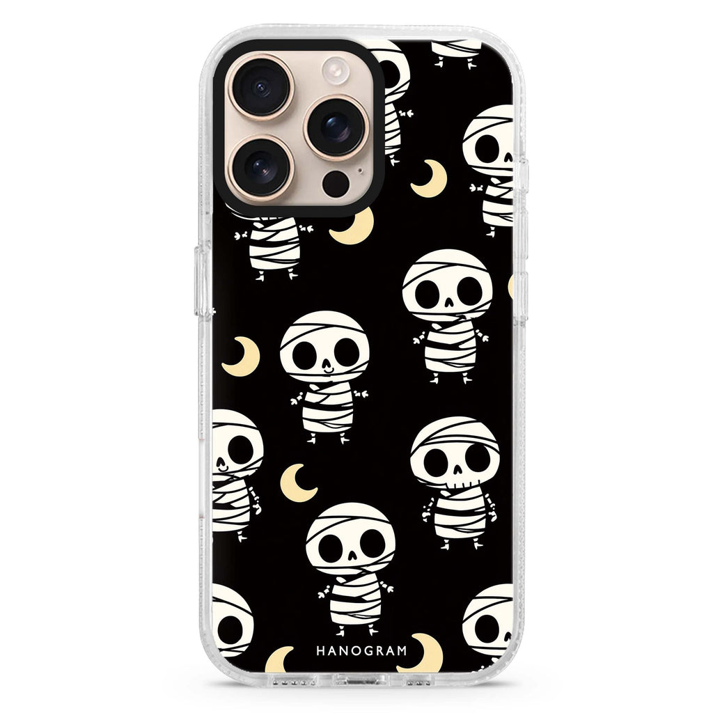 Mummy Moonwalk Noir MagSafe Compatible Ultra Clear Case for iPhone 16 Pro Max - main view