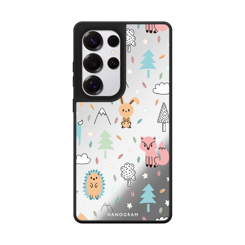 Whimsy Wildlife Mirror Case