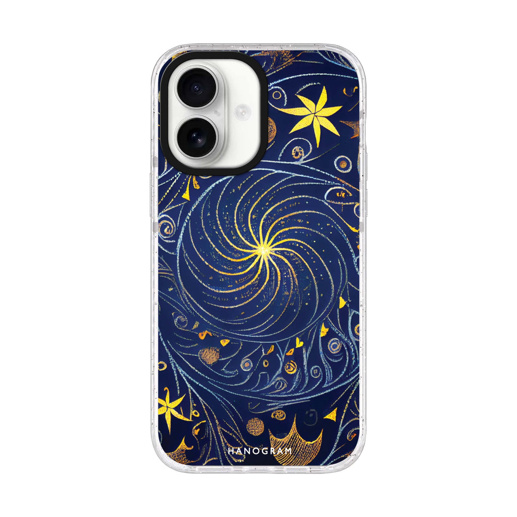 Bright Star iPhone 17 ultra clear MagSafe case, front product view