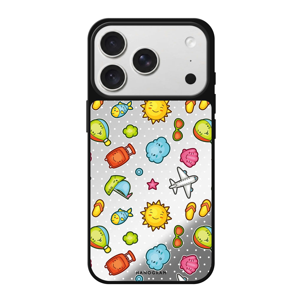Animagic Adorables cute iPhone 18 Pro Max mirror case
