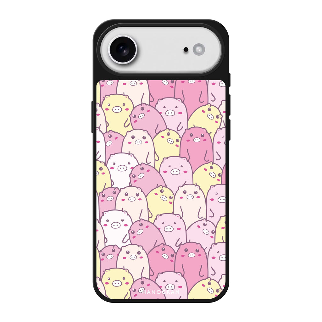 Piggy Pals 鏡面手機殼