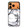 Marble Edition VI personalized name marble iPhone 17 Pro Max mirror case