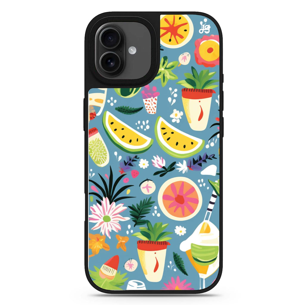 Tropical Treats iPhone 17 mirror case