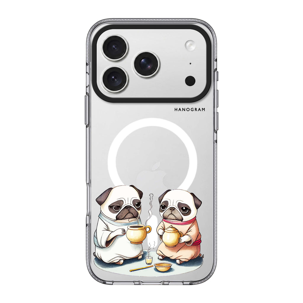 Pug Tea Time Ultra Clear Case