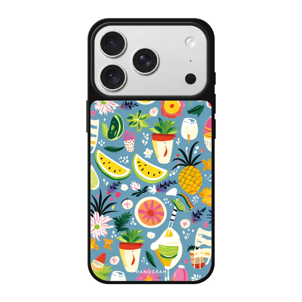 Tropical Treats summer playful iPhone 18 Pro Max mirror case