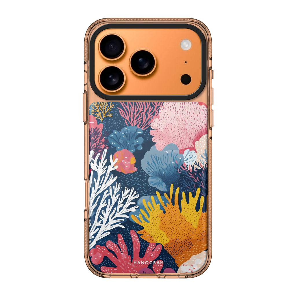 Reef Impressions nature iPhone 17 Pro Max ultra clear case