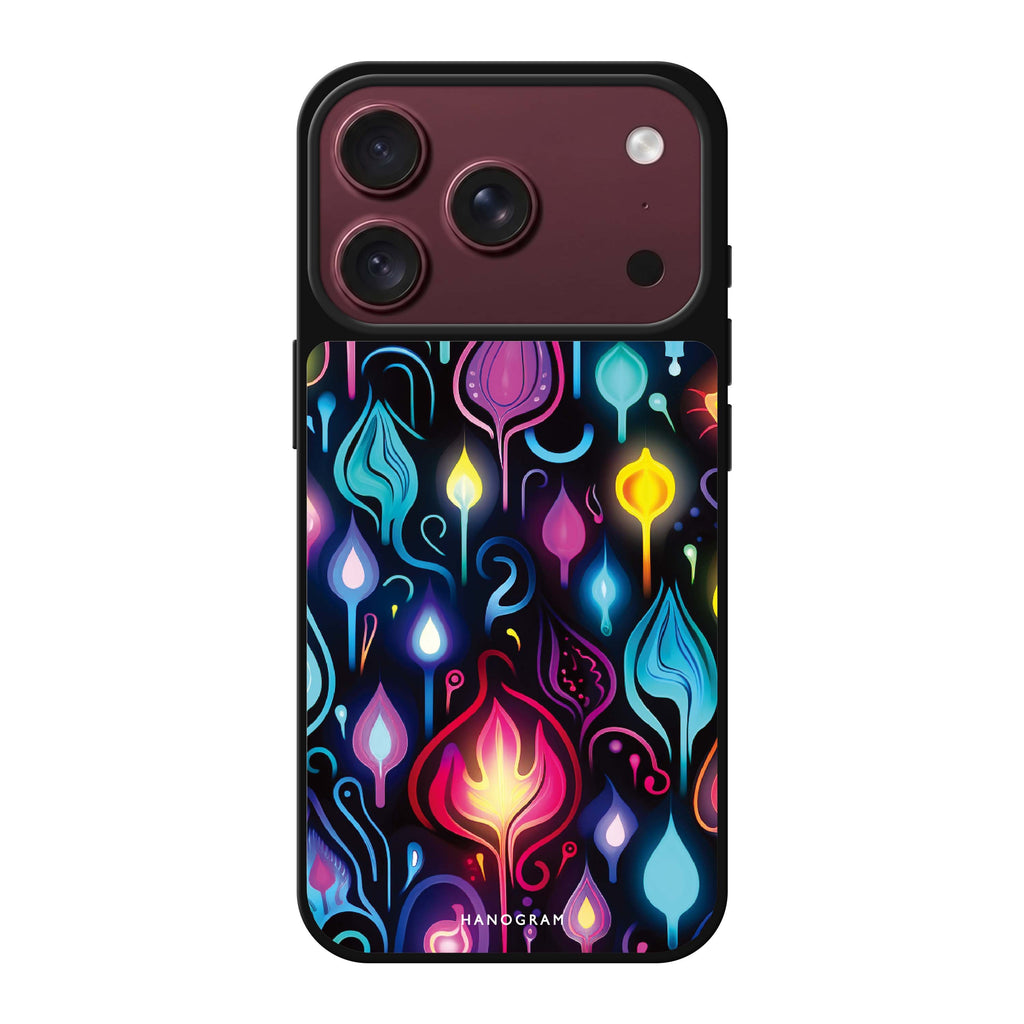Luminous Nights sparkle iPhone 18 Pro Max mirror case