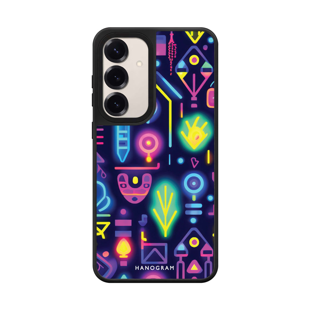 Neon Sparkle Mirror Case