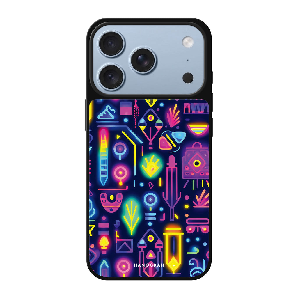 Neon Sparkle sparkle iPhone 18 Pro Max mirror case