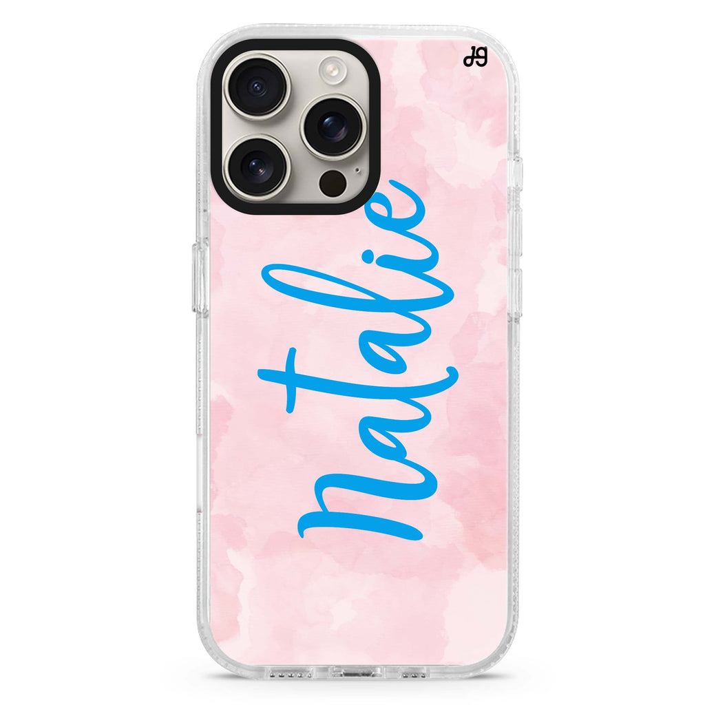 Pink Aqua iPhone 16 Pro & 16 Pro Max Case - Personalized and Stylish Protection