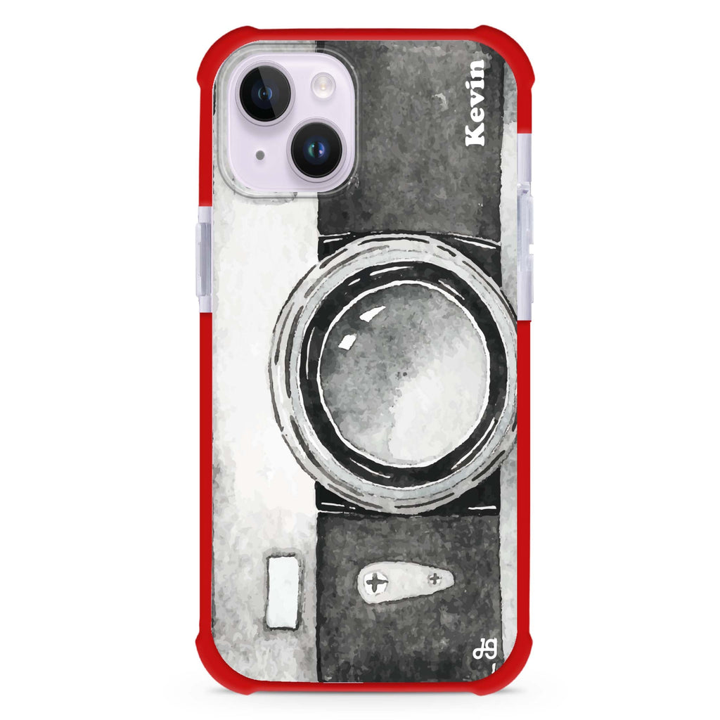 Fashion Camera iPhone 15 Plus MagSafe Compatible Ultra Shockproof Case