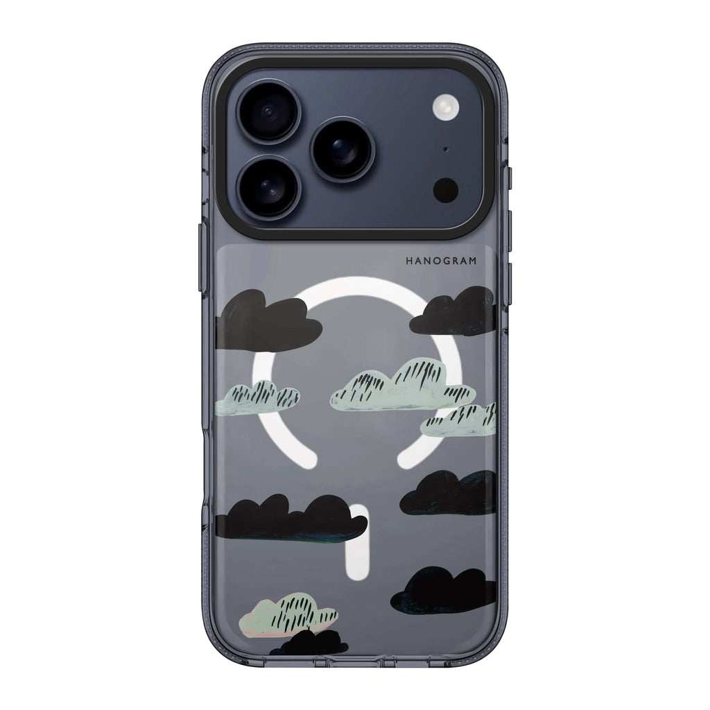 Night Clouds cloud nature dark iPhone 17 Pro Max ultra clear case
