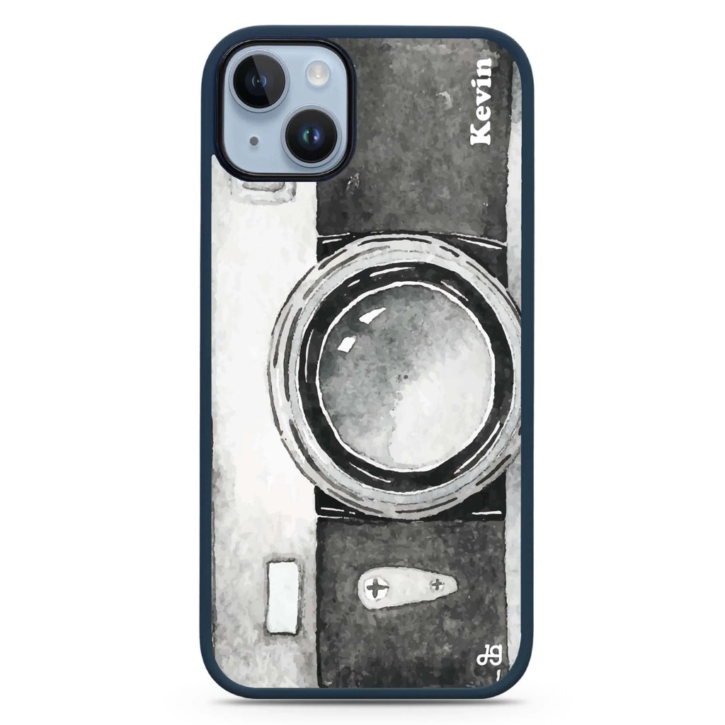 Fashion Camera iPhone 15 Plus Impact Guard Bumper Case