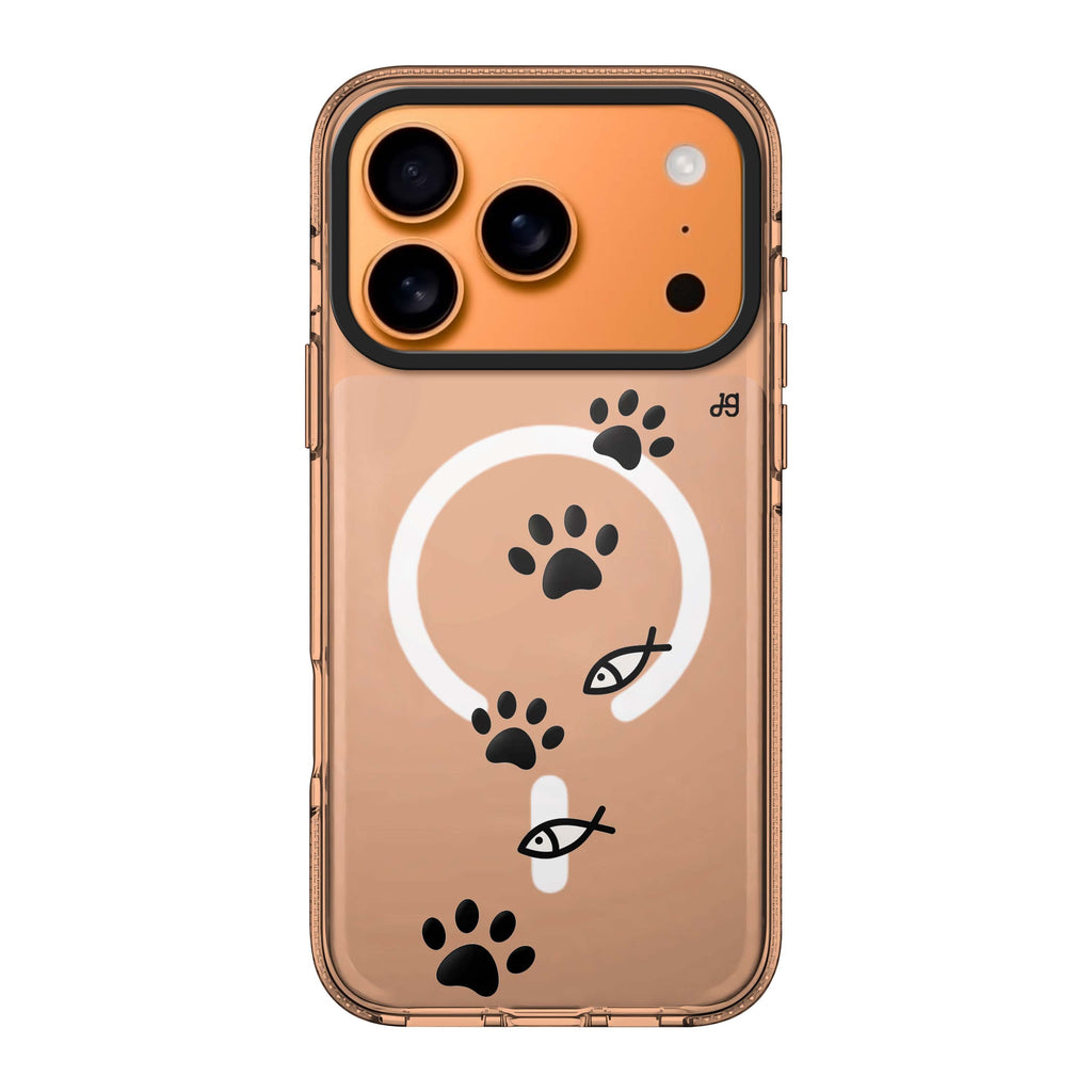 The Fishbone Footpath iPhone 17 Pro Max Ultra Clear Case - Image 1