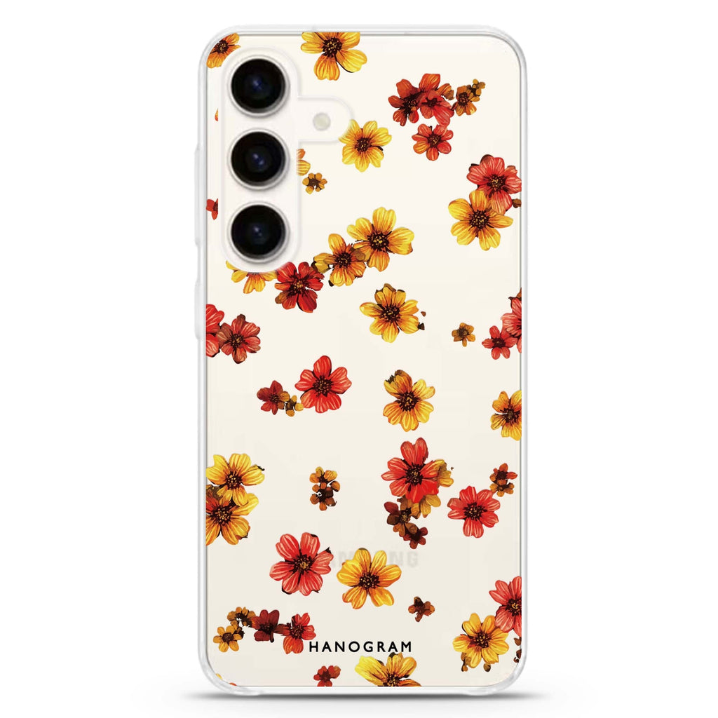 Warm Blooms Samsung Galaxy Ultra Clear Case