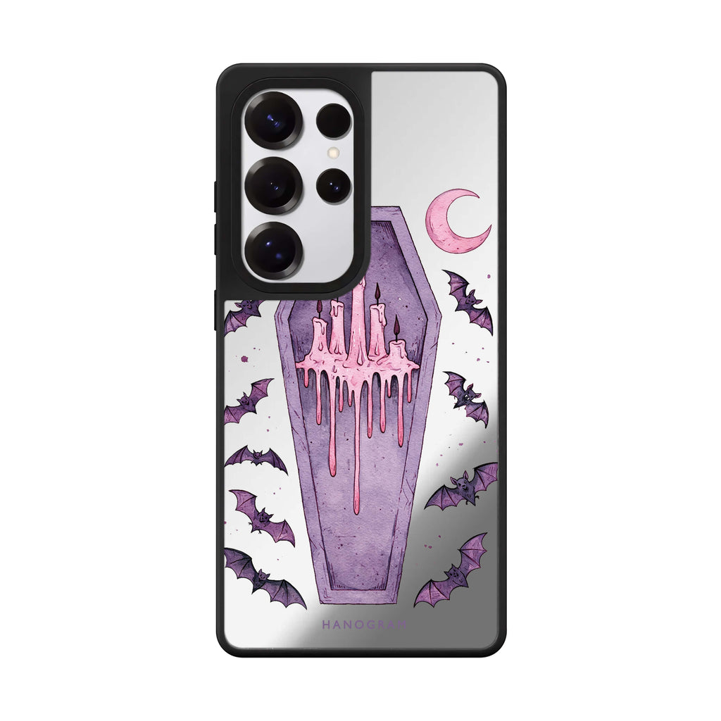 Lavender Candle Crypt Samsung Galaxy Mirror Case - image 1