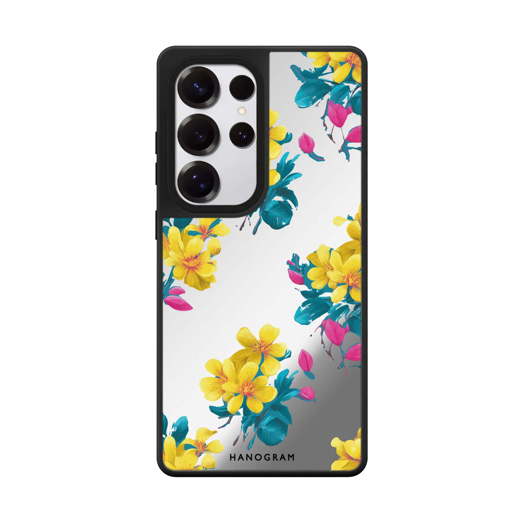 Tropical Bloom Mirror Case