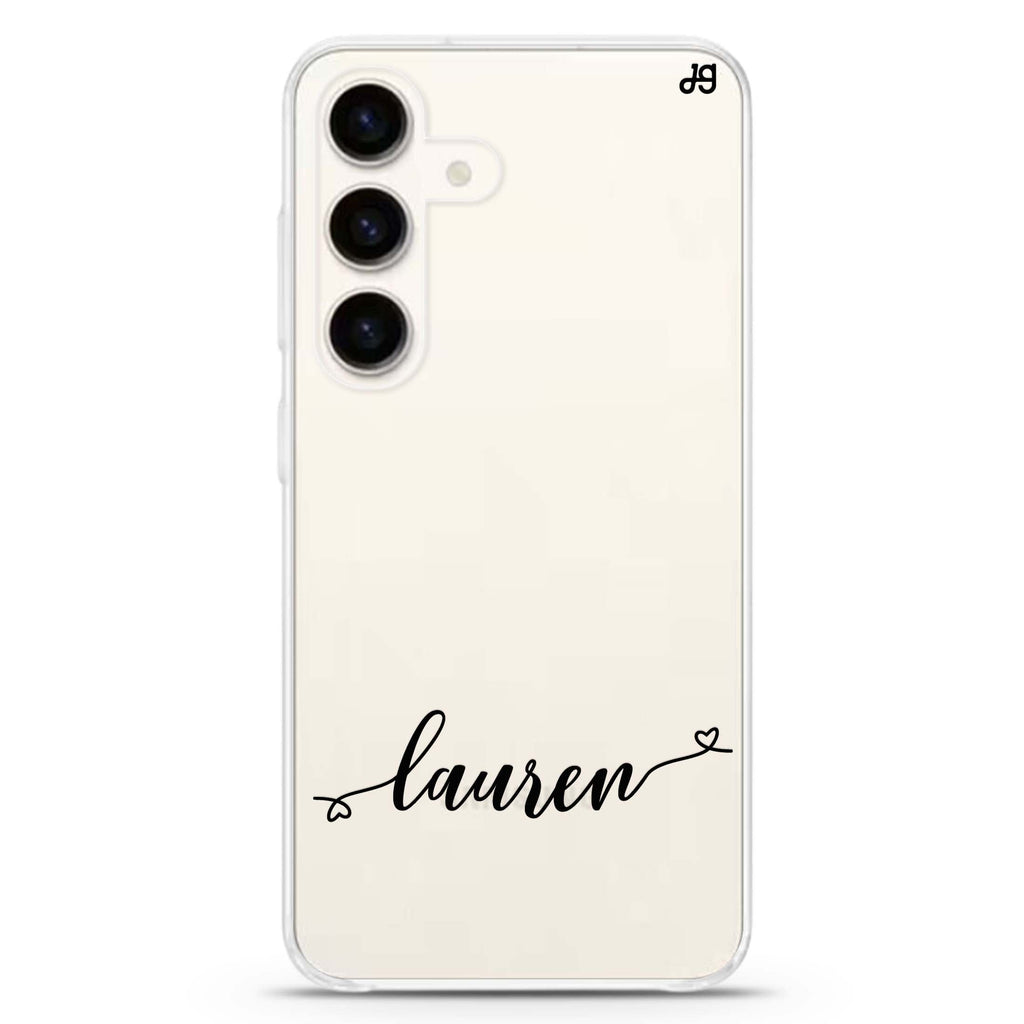 Made with love Samsung Galaxy Ultra Clear Case