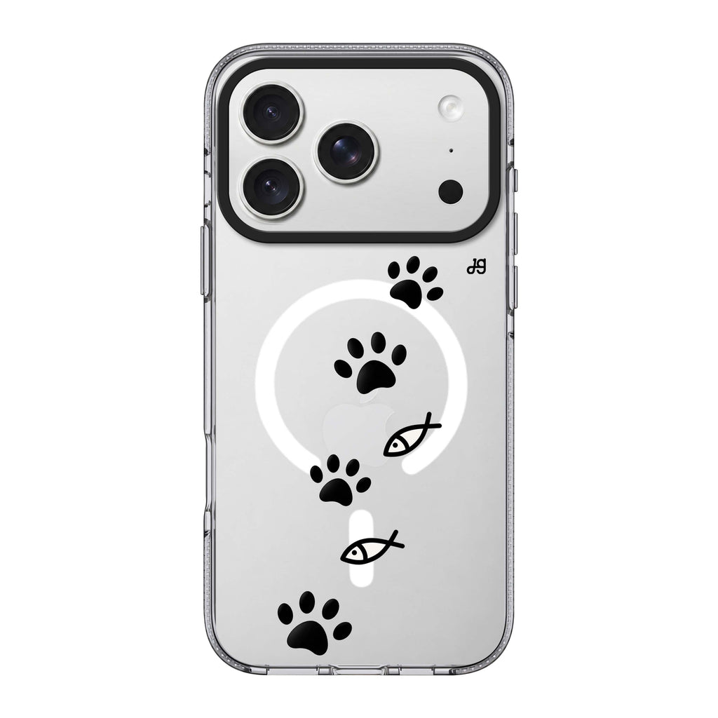 The Fishbone Footpath iPhone 18 Pro Max Ultra Clear Case - Image 1