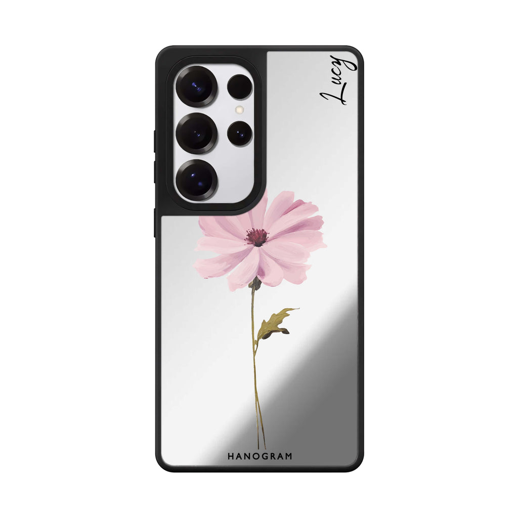 Custom Garden Serenity Samsung Galaxy S25 S24 S23 Ultra mirror case, front view