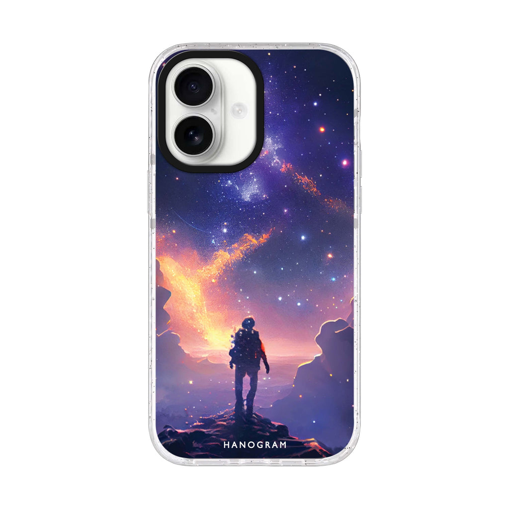 Imagine the Galaxy iPhone 17 ultra clear MagSafe case, front product view